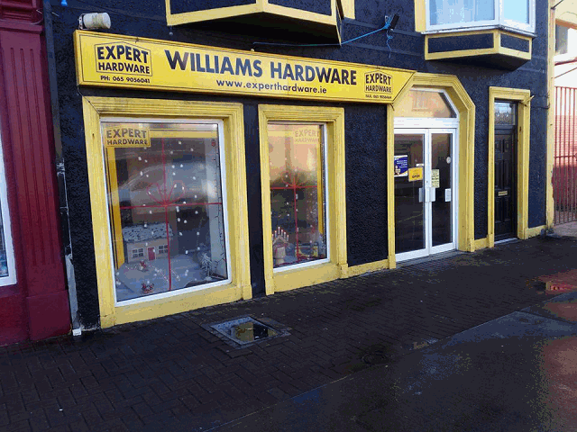 Williams Hardware, Circular Road, Kilkee, Co. Clare.