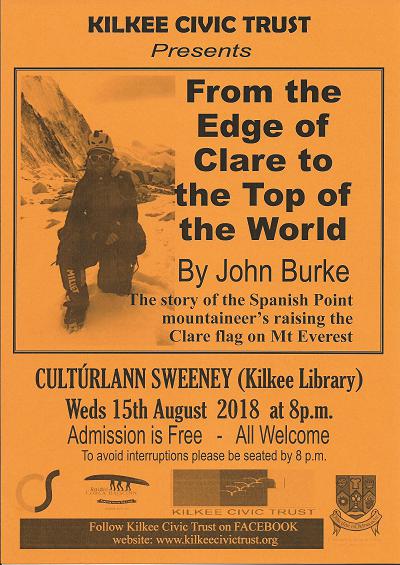 John Burke on Everest